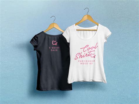 Free Woman T-Shirt Mockup (PSD)