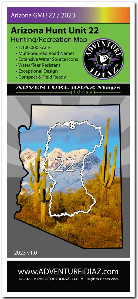 Arizona Hunting Unit Maps | ADVENTURE iDIAZ