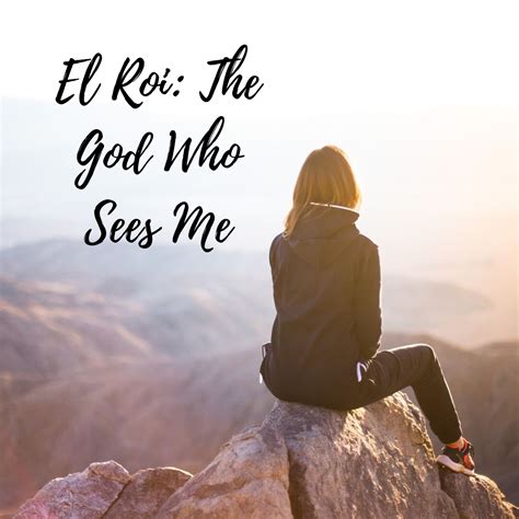 El Roi: The God Who Sees Me — Refreshing Moments with Sharon Fletcher