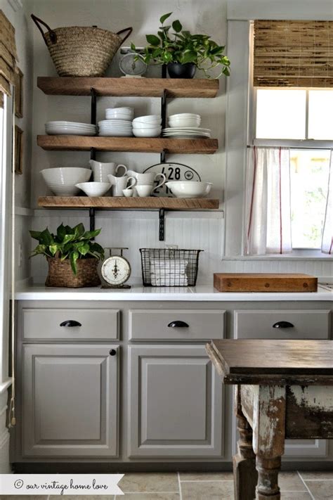 7 Ideas for a Farmhouse Inspired Kitchen {on a BUDGET}