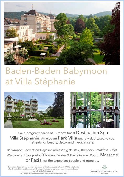 Take a pregnant pause at Europe's finest Destination Spa, Villa ...