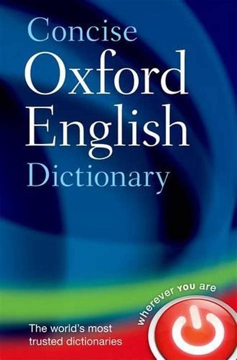 Concise Oxford English Dictionary by Oxford Dictionaries, Hardcover ...