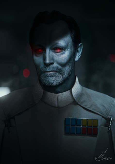 Lars Mikkelsen as Grand Admiral Thrawn, Mizuri | Grand admiral thrawn ...