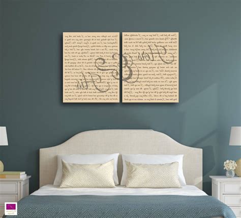 15 Inspirations Mr and Mrs Wall Art