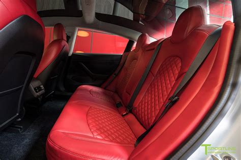 Tesla Model 3 Seat Interior Upgrade Kit - Signature Diamond Design | Tesla model, Tesla, Model