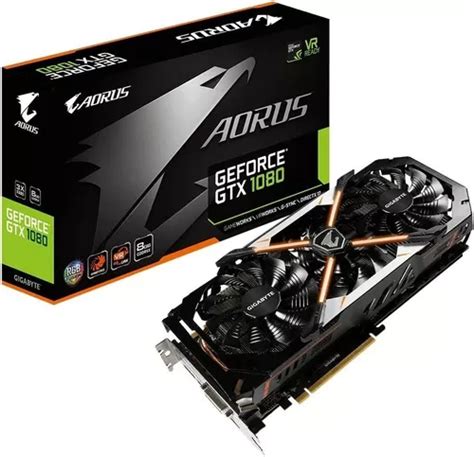 Placa Grafica Gigabyte Aorus Geforce Gtx 1080 Vr Ready 8gb - Escorrega o Preço