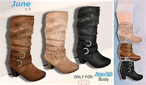 Second Life Marketplace - June 2.0 Boots - Journey pack