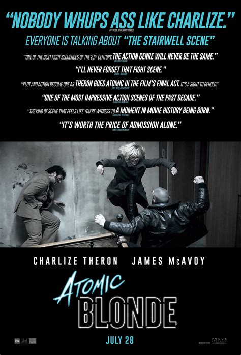 Atomic Blonde (2017) Poster #1 - Trailer Addict