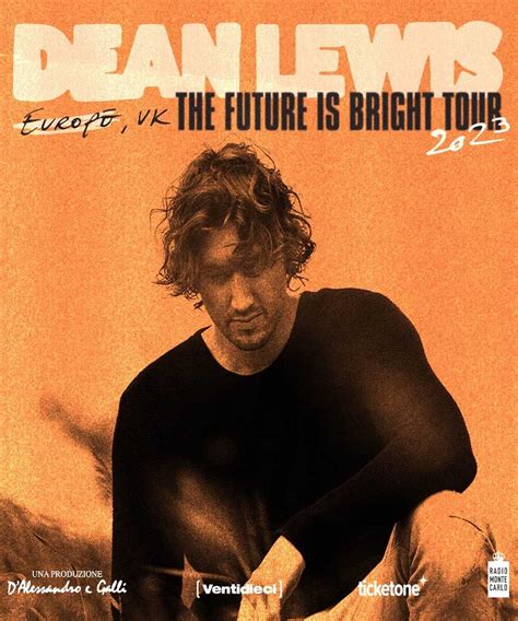 DEAN LEWIS - The Future Is Bright Tour 2023: Date e Biglietti | Teatro.it