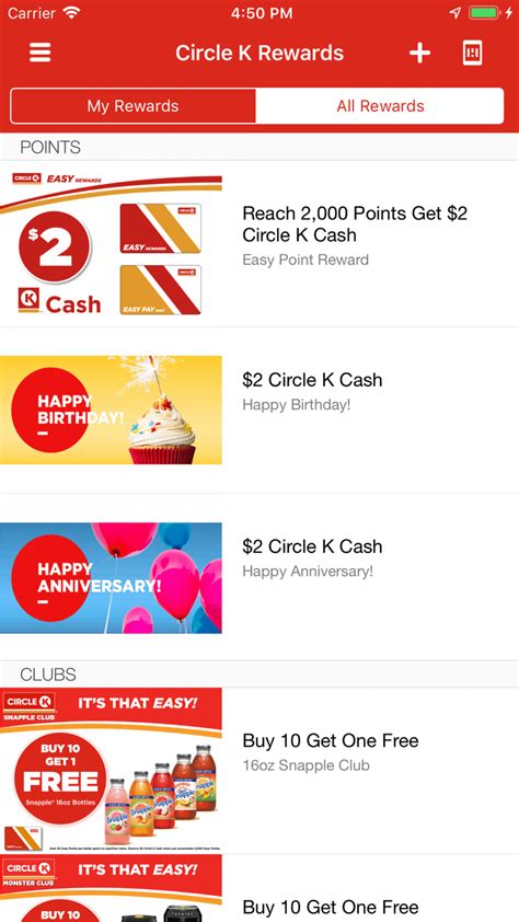 CIRCLE K Rewards for iPhone - Download