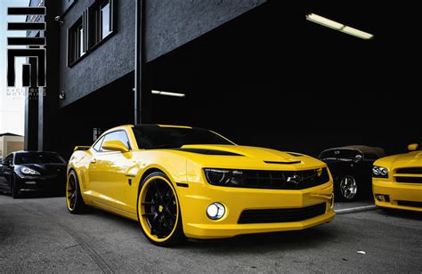 Dollzis: Bumblebee Black And Yellow Camaro