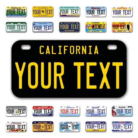 thesaurus Extremely important component california custom plates ...