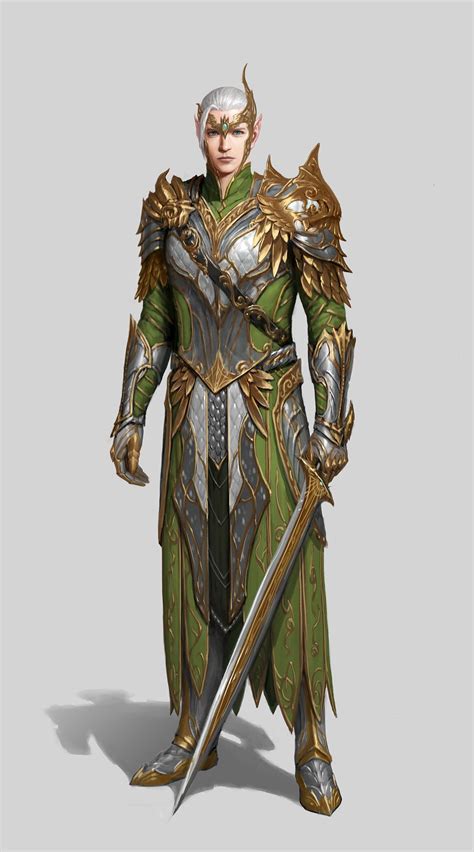 ArtStation - Elf concept, G-D song | Elf armor, Dungeons and dragons ...