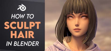 How To Sculpt Hair In Blender - BlenderNation