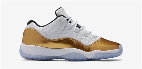 Air Jordan 11 Low White Gold Olympic - Sneaker Bar Detroit