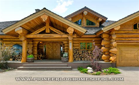 Custom Log Homes Picture Gallery | Log Cabin Homes Pictures | BC, Canada in 2020 | Log homes ...