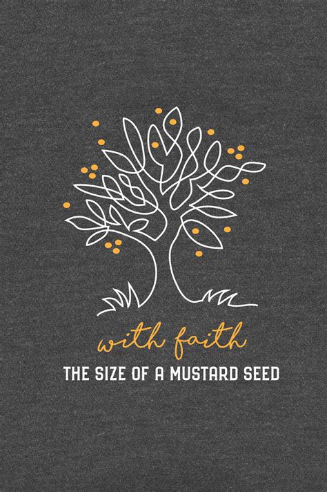 The Faith Of A Mustard Seed - Welcome