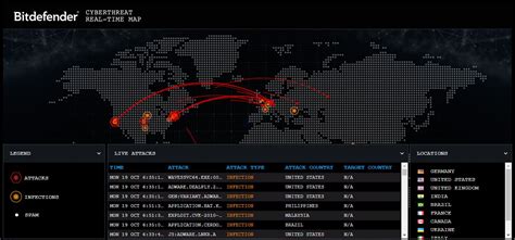 Live Cyber Attack Map - we daily care