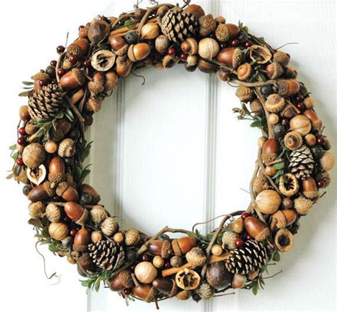 (fall leaves crafts for adults) | Acorn crafts, Wreaths, Fall decor