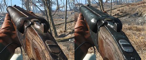 ScratchMade - New Double Barrel Shotgun textures - Fallout 4 / FO4 mods