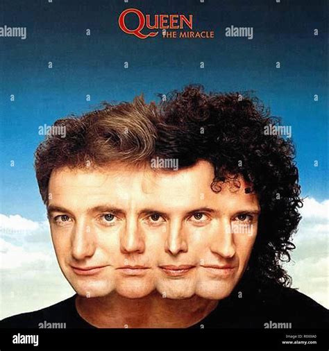 QUEEN - THE MIRACLE - Vintage cover album Stock Photo - Alamy