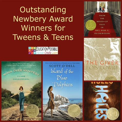 Outstanding Newbery Award Winning Books for Middle School