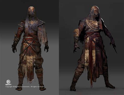 Assassin's Creed: Origins Mummy Outfit Concept, Jeff Simpson on ArtStation at https://www.artsta ...