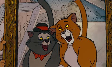 *SCAT THE CAT & THOMAS O'MALLEY ~ The Aristocat's, 1970 | Aristocats, Disney cartoons, Old disney