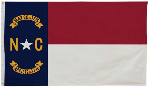 North Carolina State Flag 6' x 10' | North Carolina Flag | State of North Carolina Flag