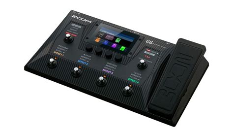 NAMM 2021: Zoom G6 multi-effects guitar pedal gets worldwide release ...