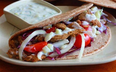 Gyros with Tzatziki Sauce Recipe - The Daring Gourmet