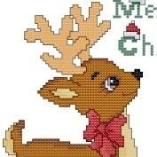 X-Stitch Magic: Christmas Reindeers