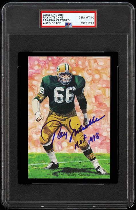 Ray Nitschke | PSA AutographFacts℠