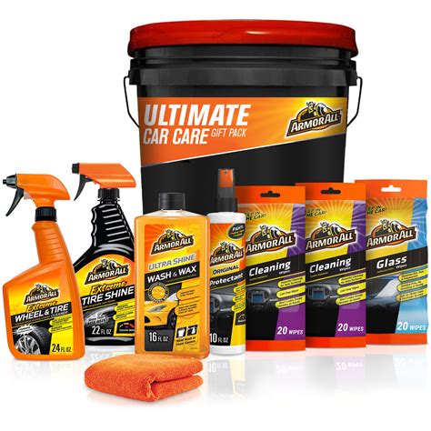 Armor All Ultimate Car Care Gift Set, Auto Cleaners, 10-Pieces ...