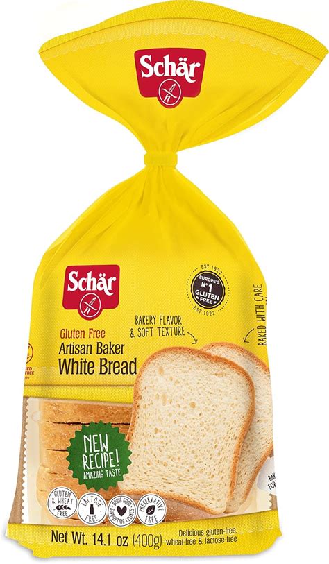 Schar Gluten Free Classic White Bread (6x14.1 Oz): Amazon.ca: Grocery