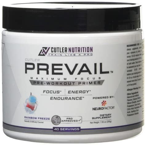 Prevail Pre-Workout | Garage Gym Reviews