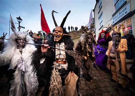 20 spooky pictures from Whitby Krampus Run 2019 - Teesside Live