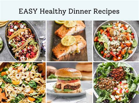 Healthy Dinner Recipes - Tastes Better From Scratch