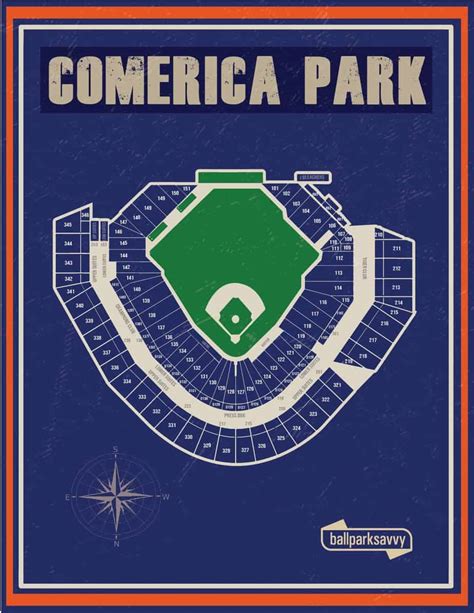 comerica park seating chart | oggsync.com