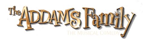 The Addams Family the Musical Comedy Logo transparent PNG - StickPNG