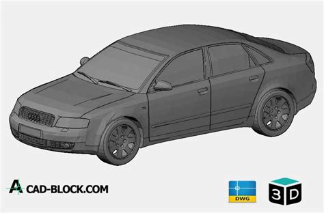 Car Blocks 3D Dwg in Autocad 2007 | Download Car Blocks 3D in Dwg