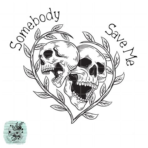 Somebody Save Me PNG SVG - Etsy