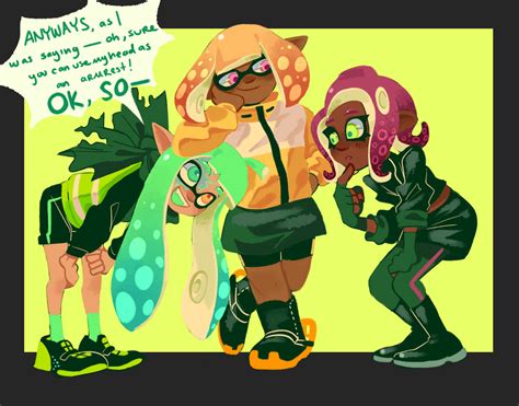 [Splatoon] Agents by PastelWing on DeviantArt