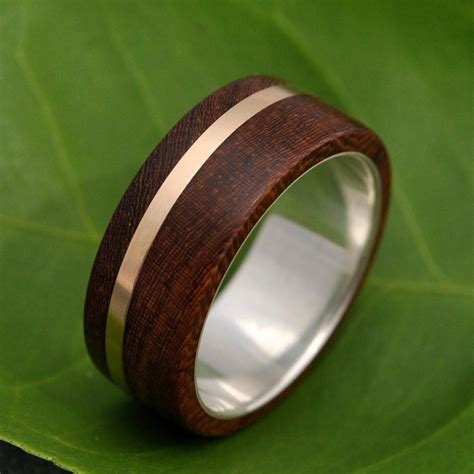 Mens Wood Wedding Band #Engagementringsformen | Mens wood wedding bands, Wood wedding band, Wood ...