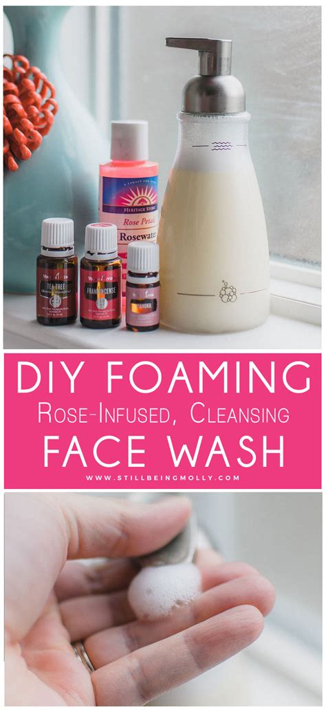 DIY Foaming Face Wash | Beauty | Still Being Molly