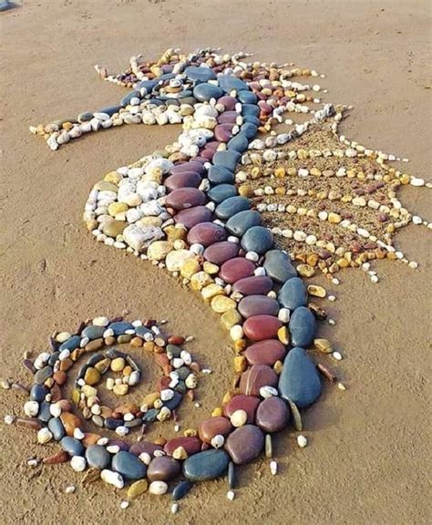 Just a seahorse made of stone | STREET ART UTOPIA