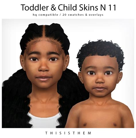 "Toddler & Child Skins N 11" by thisisthem from Patreon | Kemono