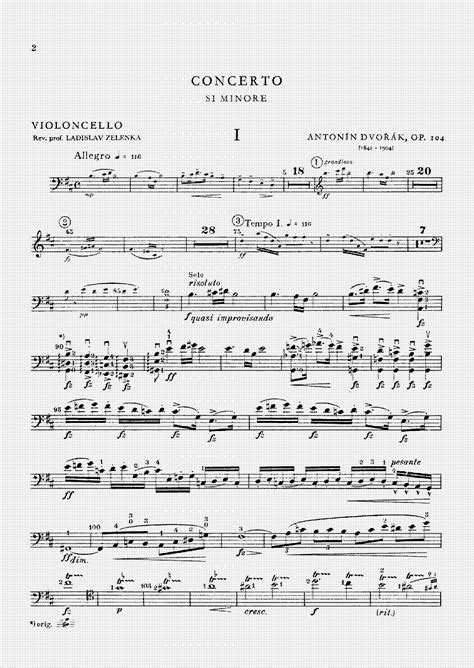 Cello Concerto, Op.104 (Dvořák, Antonín) - IMSLP: Free Sheet Music PDF Download