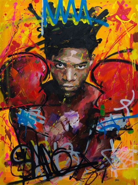 Jean Michel Basquiat Original Painting 40 by RichardDayStudio ...