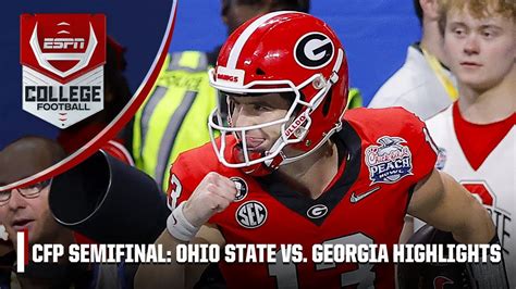 Peach Bowl: Ohio State Buckeyes vs. Georgia Bulldogs | Full Game Highlights - Win Big Sports